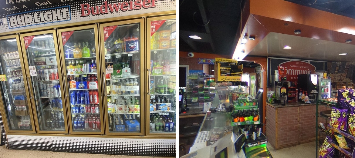Pizza king and beer market